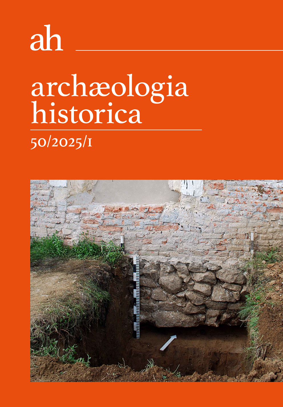 Archaeologia historica. Current issue cover