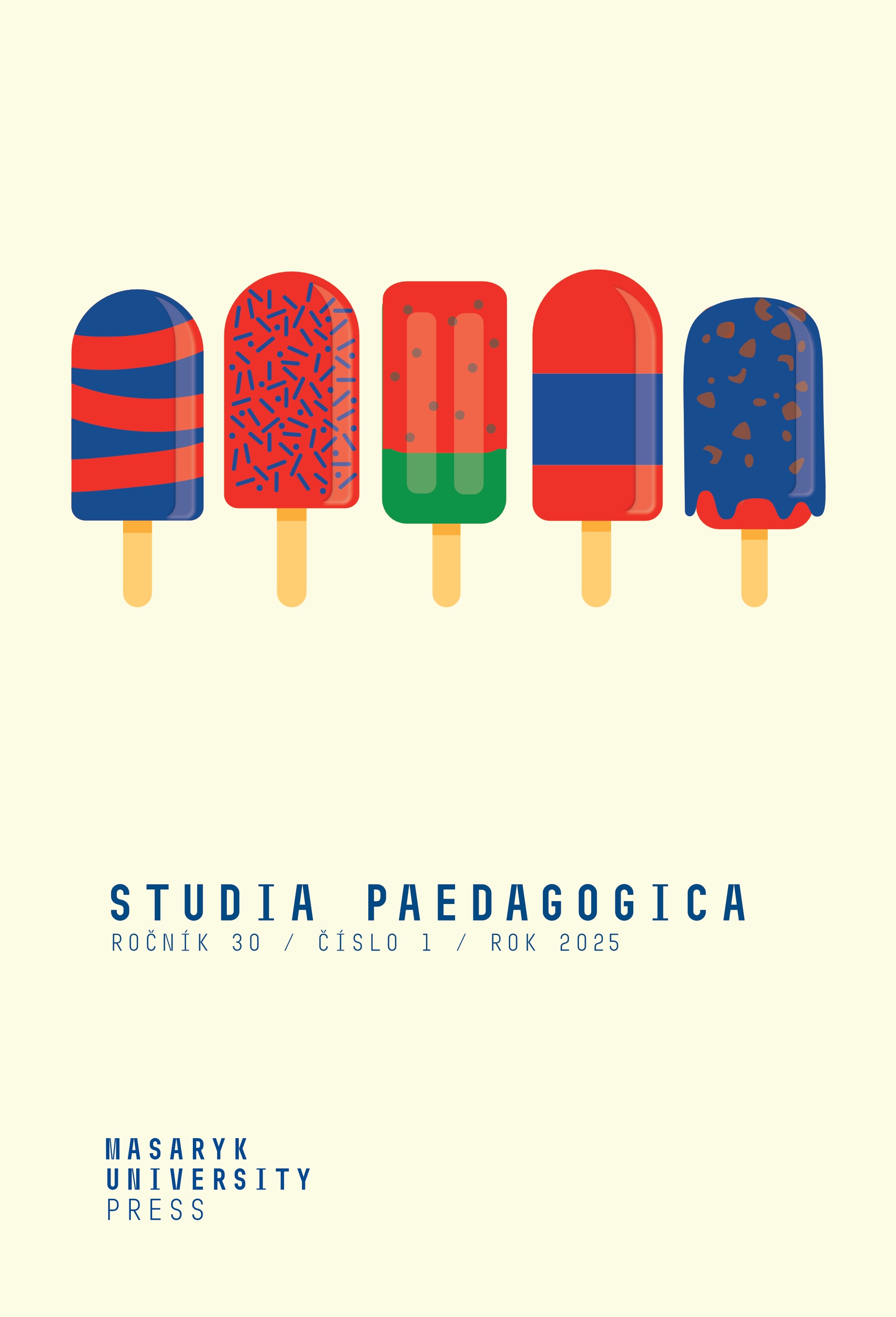 Studia paedagogica. Current issue cover